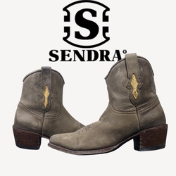 SA#233 Beautiful Ankle Cowboy Boots – Sandra, Tony..