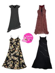Robes en polyester aux couleurs vives Y2K