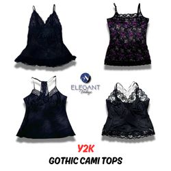 Hauts Cami Gothiques Y2K - EV0037