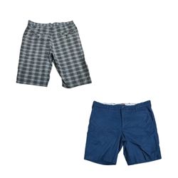 Branded cotton shorts