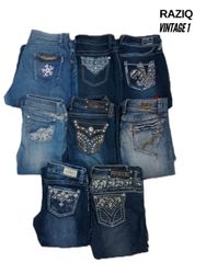 Y2k Damen Bootcut Jeans