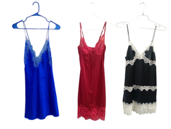 Vestidos de malla deslizantes grunge -9p -3/7/25