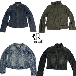 Y2K IT Girl Denim Jackets (RW-439)