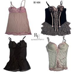 Tops Y2K Baby Dolls (RE-1494)