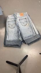 VINTAGE LEVIS MIX CODE PAPIERTAG SHORTS