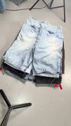VINTAGE UNMARKIERTE JORTS