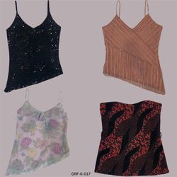 Y2K Baby Spice | Retro Cami Tops Edit (GRF-6-017)