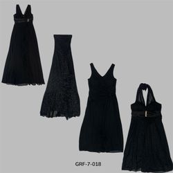 Mitternachts-Ikone | Y2K Schwarzes Poly-..