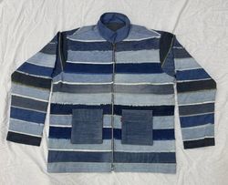 Upcycled Levi's Belted Denim Jackets