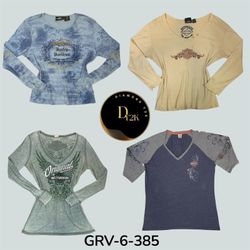 Plus Size Harley Davidson Long Sleeve Shirt – Vint..