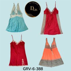 Vintage Lace Slip Dress – Romantic Y2K Sleepwear S..