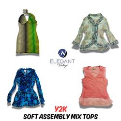 Y2k Soft Assembly Mix Tops - EV0629