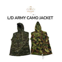 Veste mixte camouflage militaire L/D