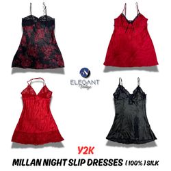 Y2k Millan Nights Abiti a Camicia - EV0064