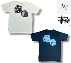 T-shirt shakee retravaillé par Stussy