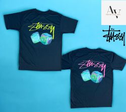 Stussy retravaille le style du t-shirt Dice.