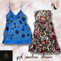 Vestidos modernos Y2K