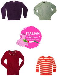 Y2k trendy knitwear