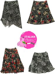 Y2k grunge meets floral polly skirts