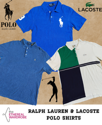 Camisas Polo de Ralph Lauren y Lacoste (RN#1089)