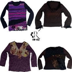 Y2k grunge full sleeeve tops (RW-452)