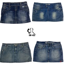 Y2K IT Girl Denim Mini Skirts (RW-453)