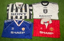 Seltene und vintage Fußball-T-Shirts und Trikots
