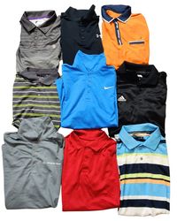 Mixed Brand Men’s Modern Sport Polo T-Shirts