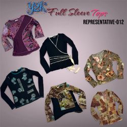 Y2K Representative Full Sleeve (Mesh,Jersey) Tops ..
