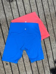 Lululemon leggings courts mixtes