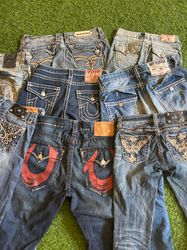 True Religion, Miss Me, Rock Revival, Mix Jeans