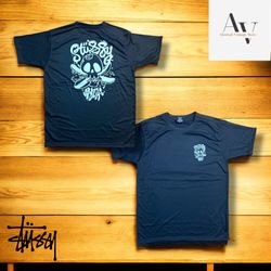Stussy überarbeiteter Stil Totenkopf Stussy T-Shir..