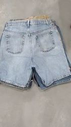 Shorts en denim non marqués