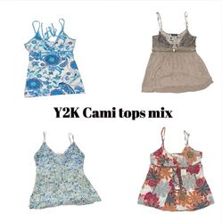 Y2K Italian Summer Cute Cami Tops Mix (03)