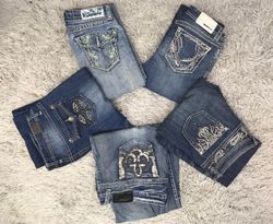Jeans flare bootcut brandizzati Miss Me