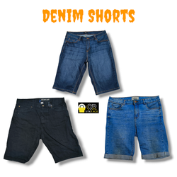 Shorts in denim classici da uomo