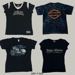 Harley Davidson Baby Tee | Edgy Y2K Streetwear Sta..