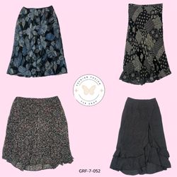 Poly Luxe | Iconic Y2K Silhouette Skirt (GRF-7-052..