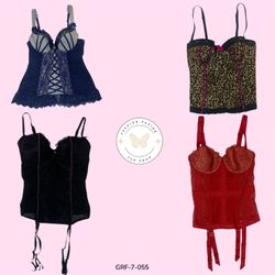 Y2K Glam Hourglass | Vintage Corset Top with It-Gi..
