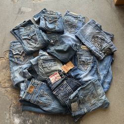 True Religion Miss Me Rock Revival Jeans