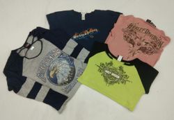 CR4431 Harley Davidson Magliette per Bambini Stamp..