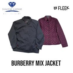Jaqueta mix Burberry (DV -7- 68)