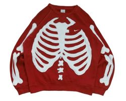 Sweatshirt en squelette recyclé