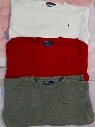 POLO RALPH LAUREN ROUND NECK SWEATER
