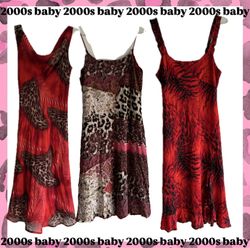 Y2K x Animal Prints dresses- 044