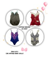 Y2k vintage baby dolls sexy edition (VR-0047)