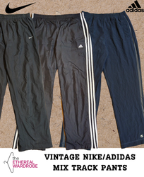 Vintage Track Pants Including Nike, Adidas, Fila, ..