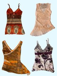 Weiche Mädchen Transparente Y2K Tops & Blusen (TS:..