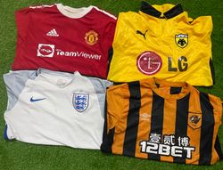 Rare and vintage football T-shirts and jerseys