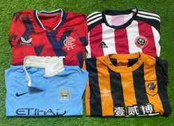 Rare and vintage football T-shirts and jerseys